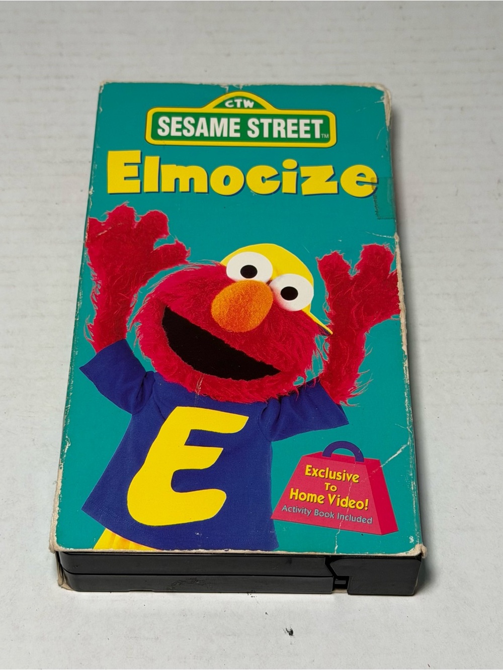Sesame Street - Elmocize (VHS, 1996) Vintage Elmo